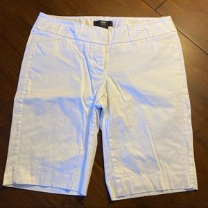 White Mossimo Bermuda shorts